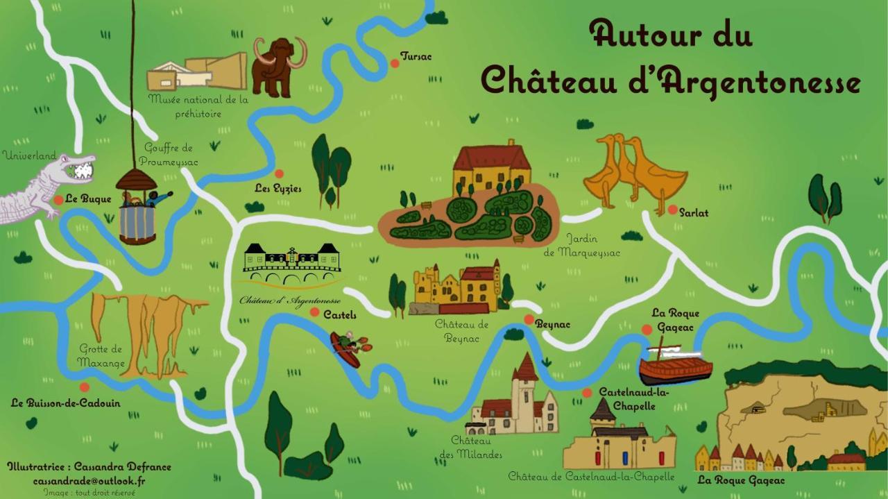 Chateau D'Argentonesse Castels Ngoại thất bức ảnh